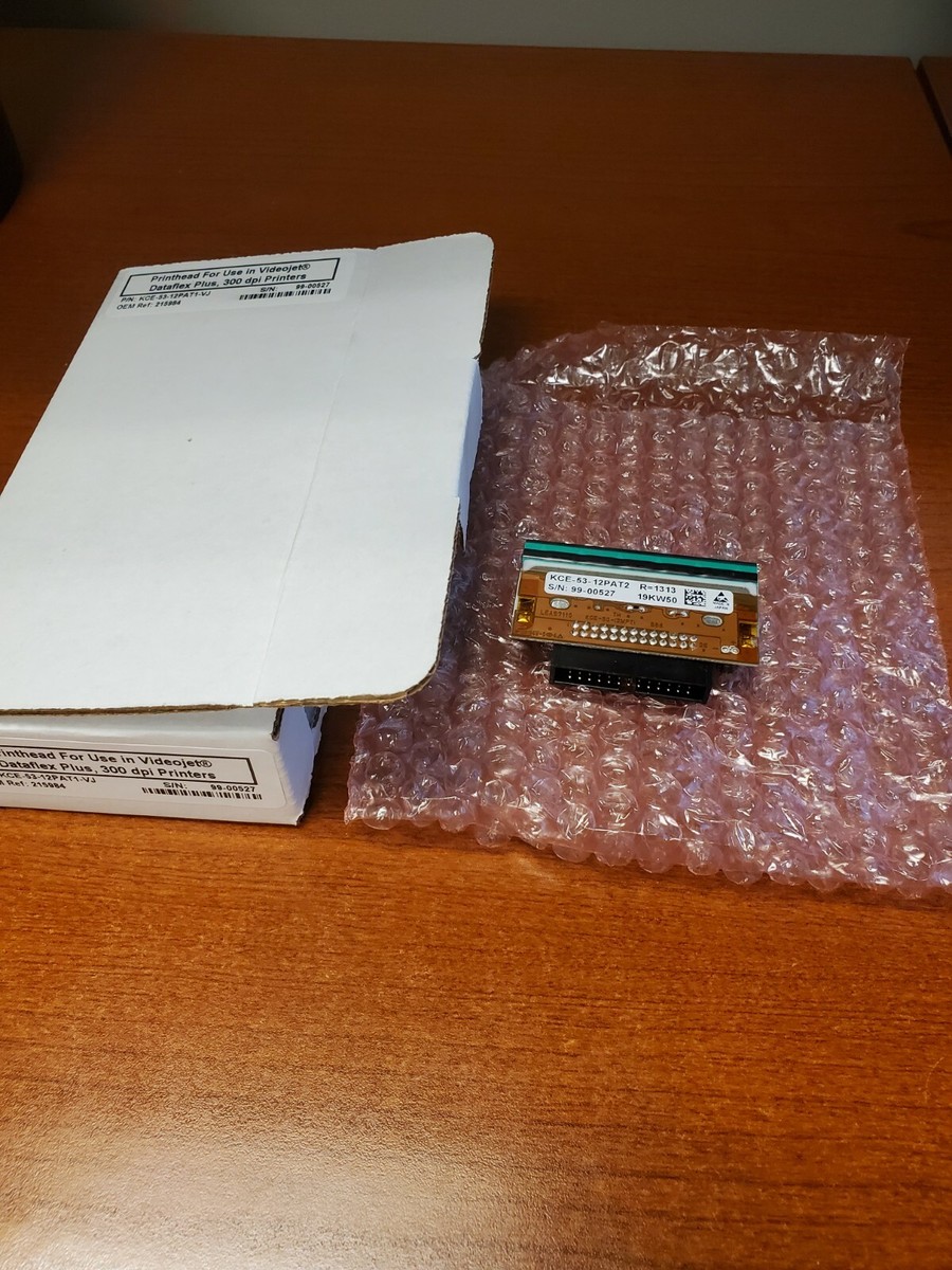 Videojet Dataflex Plus 6420 6320 53mm OEM Printhead Ref # KCE-53
