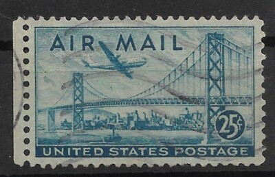 U.S.A. 1946 - San Francisco - Oakland Bay Bridge 25C - BDF