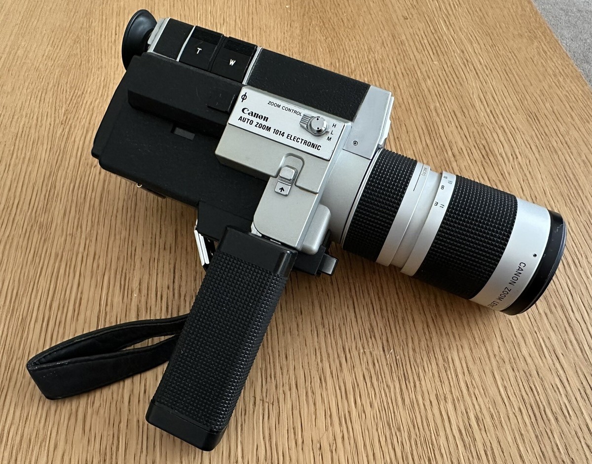 Canon Auto Zoom 1014 ELECTRONIC Super 8 Film Camera - Please Canon Auto Zoom 1014 ELECTRONIC Super 8 Film Camera - Please