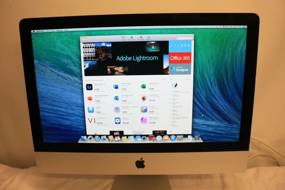 Apple 54.6cm A1418 IMAC Intel Core I5 2.7GHz 8GB RAM 1TB HDD + Tastatur & Maus - Bild 4 von 4