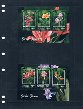 $56.00 Scott Value - 2014 ST VINCENT Garden 4 s/s Flowers CV MNH NH UMM