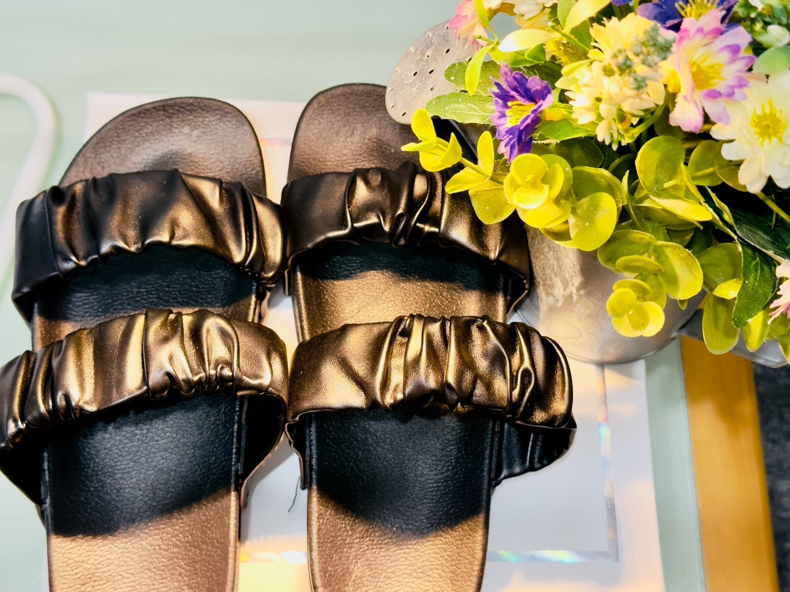 APL sandali slip on donna neri taglia 5