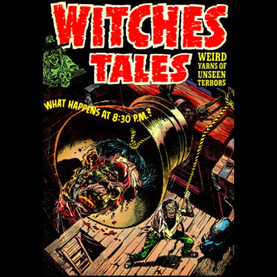 Witches Tales Shirt Howard Nostrand Horror Comic Tales From The Crypt NF530