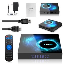 T95 Smart TV BOX 6K Android 10 Quad Core 5G WIFI HDMI Home Media Player Streamer