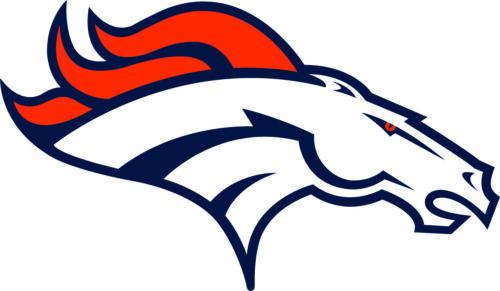 DENVER BRONCOS Vinyl Decal / Sticker ** 5 Sizes **  - Afbeelding 1 van 1