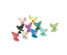 Chicken Markers for Chicken Domino Assorted Colors 10 Pcs