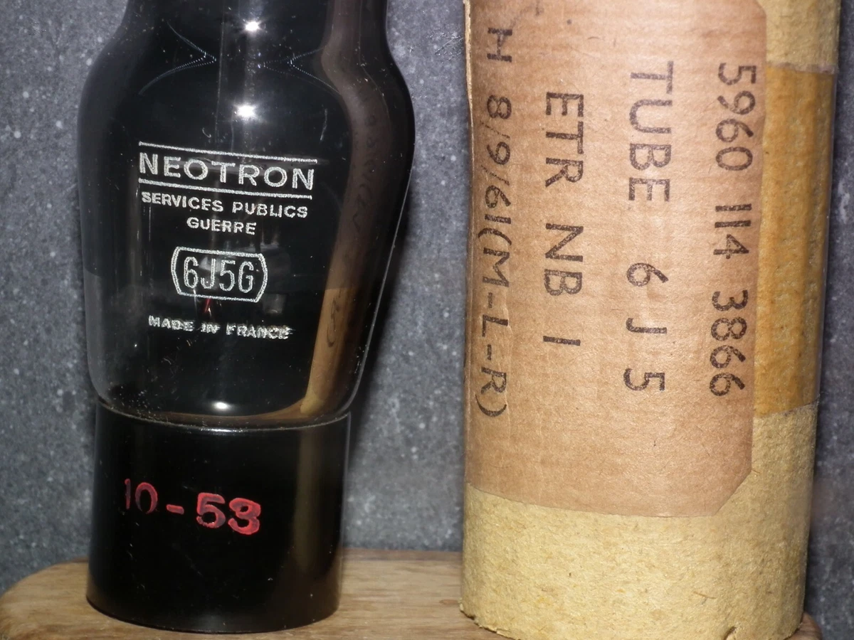 Tube électronique NEOTRON 1619 (1619-NEOT) - Neuf Sous Garantie - Pour Amplificateur?