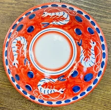 Vietri Pottery- Campagna Style 8’’ Bowl Made/Painted by hand-Italy