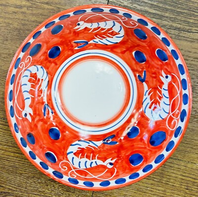 Vietri Pottery- Campagna Style 8   Bowl Made/Painted by hand-Italy
