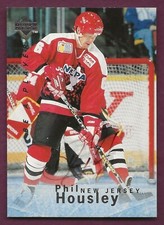 1996-97 Be A Player S72 Phil Housley Autograph