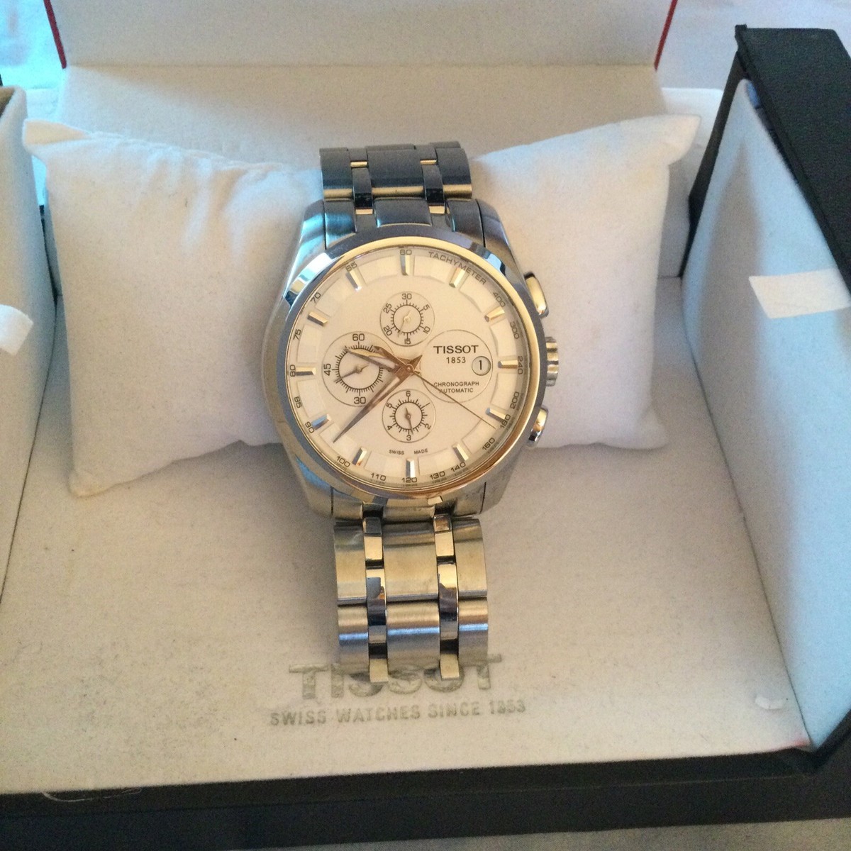 TISSOT 1853 AUTOMATIC WATCH T035627A SILVER | eBay