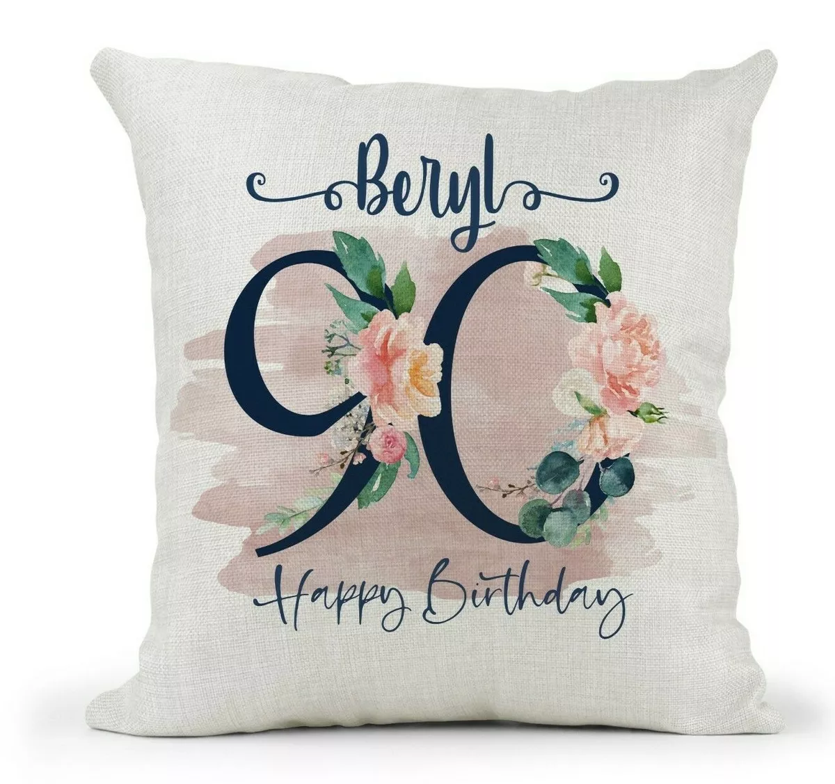 90th top birthday cushion