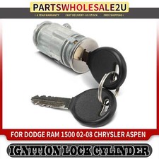 Ignition Lock Cylinder Zamak5 w/Keys for Dodge Ram 1500 2500 3500 Chrysler Aspen