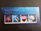 AUSTRALIA A.A.T. 2017 DEEP SEA CREATURES 4 STAMP MINI SHEET MINT STAMPS