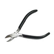 Mini Black Side Cutter Pliers for Jewelry Making and Beading - 46-494