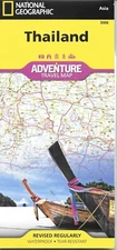 Map of Thailand, National Geographic Adventure Maps