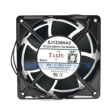 TAIJU SJ1238HA2 AC220-240V 0.13A 50/60Hz 7-blade Cabinet Cooling Fan