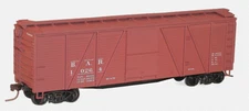 Accurail # 7206 40' 6-Panel-Sheathed Wood Boxcar w/Wood Doors & Steel end HO MIB
