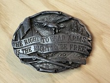 Siskiyou Buckle Co. Vintage Buckle - 2nd Amendment