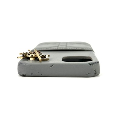 AUTHENTIC Christian Dior LADY DIOR iPhone 13 Pro Cannage Case