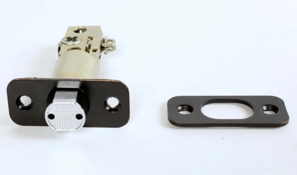 Juego de pernos muertos con llave ultra doble bronce frotado con aceite NUEVO Foto 3 de 3