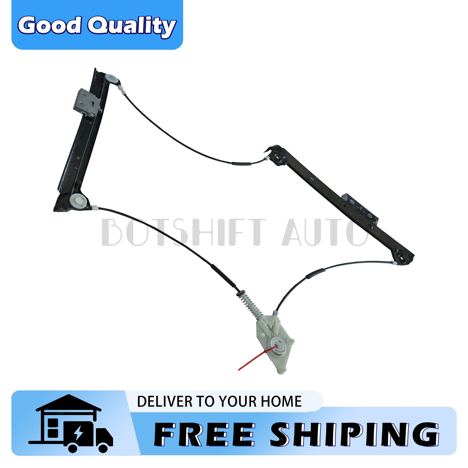 3W0837401J Front Left Window Regulator Fits 04-18 Bentley Continental GT Coupe