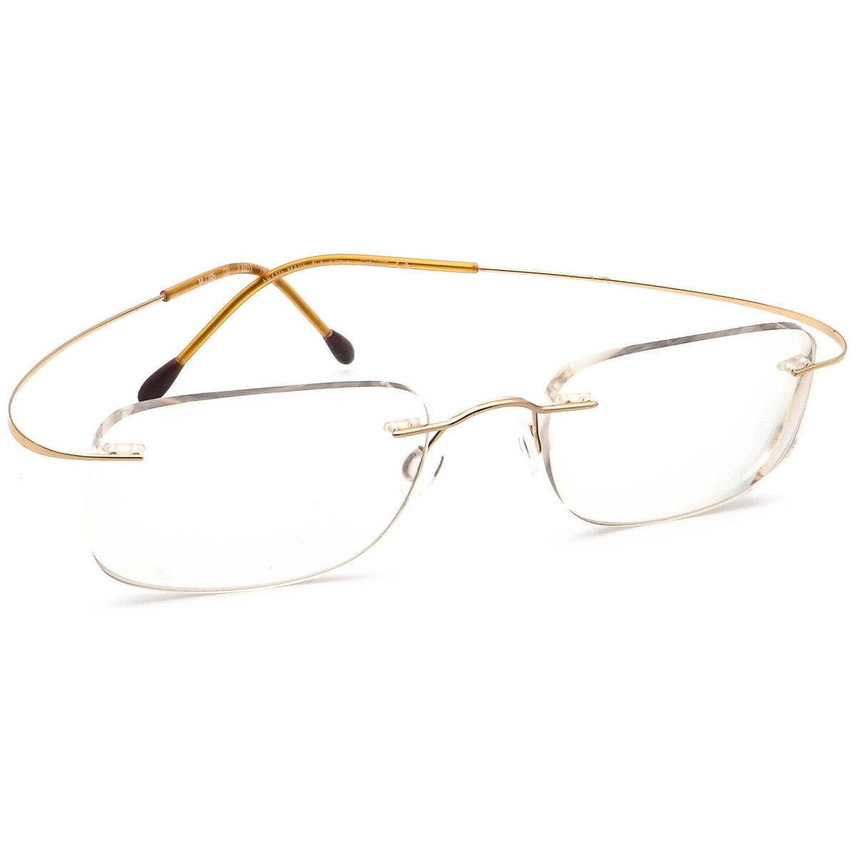 Silhouette Eyeglasses M 7395 /20 V 6051 Titan Gold Square Austria