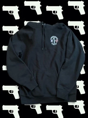 FR Pearlsnap pimps “married To The game” Welders Hoodie In Black Graphic L image 2