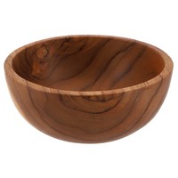 Schale Aus Teakholz, Holzschale, Snackschale - Modell 4 - 5*12*12 Cm