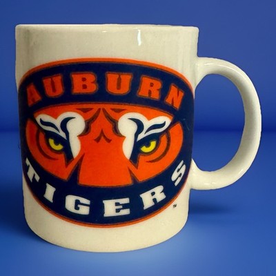 Auburn Tigers Coffee 15oz mug, UA Tiger eye logo & colors. 