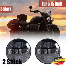 für Triumph Speed Street Triple Rocket 2 x E-MARKED LED Scheinwerfer 5.75"