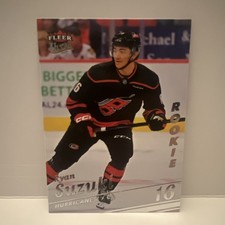 Ryan Suzuki 2025-26 Fleer-Ultra Rookie Carolina Hurricanes #160