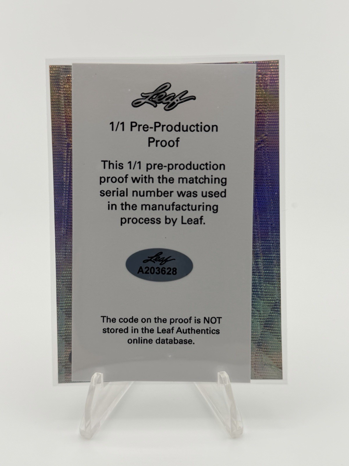 YOHANDY MORALES 1/1 LEAF METAL RC AUTO PRE-PRODUCTION PROOF RARE SSP view 2