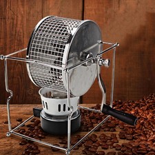 Torréfacteur Manuel de Grains de Café, Support Pratique, Petit Portable avec
