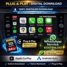 APPLE CARPLAY, ANDROID AUTO, APP CONNECT FREISCHALTUNG VW, SEAT, ŠKODA MIB2