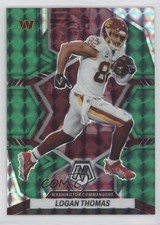 2022 Panini Mosaic Green Mosaic Prizm Logan Thomas #224 0y59