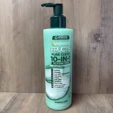 New Garnier, Fructis Pure Clean 10-in-1 Care and Styling Leave In Cream, 12 Oz