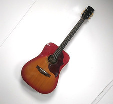 Suzuki Dreadnought Acoustic Guitar Japan c1970 Rare 24-Fret Hummingbird Kiso