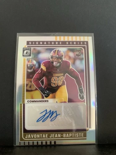 2025 Donruss Optic Javontae Jean-Baptiste Base (RAW)