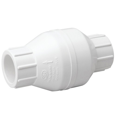 #ad B amp; K ProLine Series 101 607 Check Valve 1 1 2 in 200 psi Pressure PVC Body $22.66