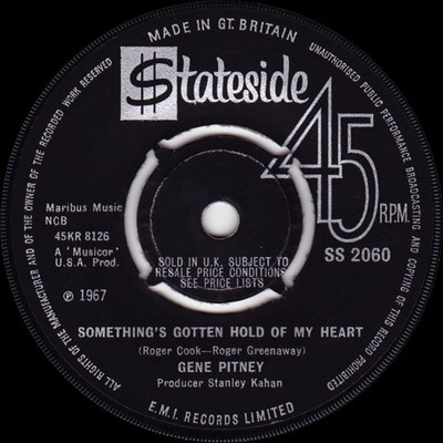 Gene Pitney - Something's Gotten Hold Of My Heart, 7'', (Vinyl)