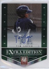 2012 Elite Extra Edition 12/25 Tim Lopes #143 Auto 11b4