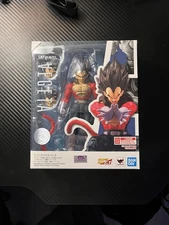 Bandai S.H. Figuarts Dragon Ball GT Super Saiyan 4 Vegeta Action Figure Toy New