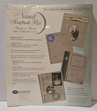 Creative Memories 8-1/2 x 11 NATURAL SCRAPBOOK Refill Pages 15 Pages/30 sides