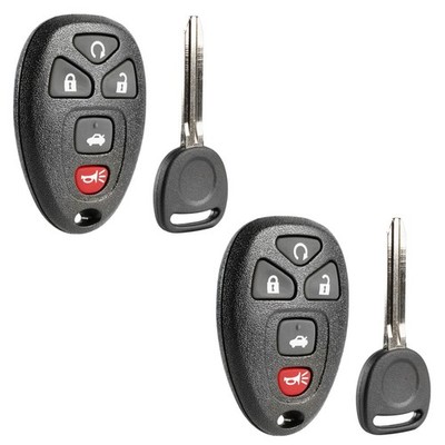 2 For 2006 2007 2008 2009 2010 Chevrolet Cobalt Keyless Remote Car Fob + Key