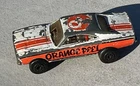 Vintage Matchbox 1971 Dodge Charger "Orange Peel" #74 Mopar Muscle Car Dragster