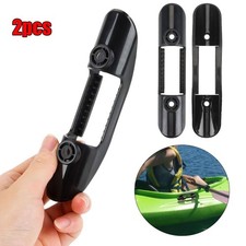 2Pc Kayaks Paddle Holder Clip Well Nuts for Canoes, Boats Marine Mount Accessory