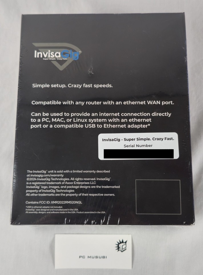 InvisaGig 5G Wireless High Speed Modem System | Dual SIM | New | eBay