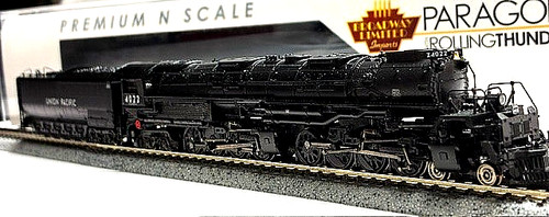 BLI N Escala UP Big Boy 4-8-8-4 Steam Loco #4022 Paragon4, DCC/Sonido/Humo (7234) | Condition: Used