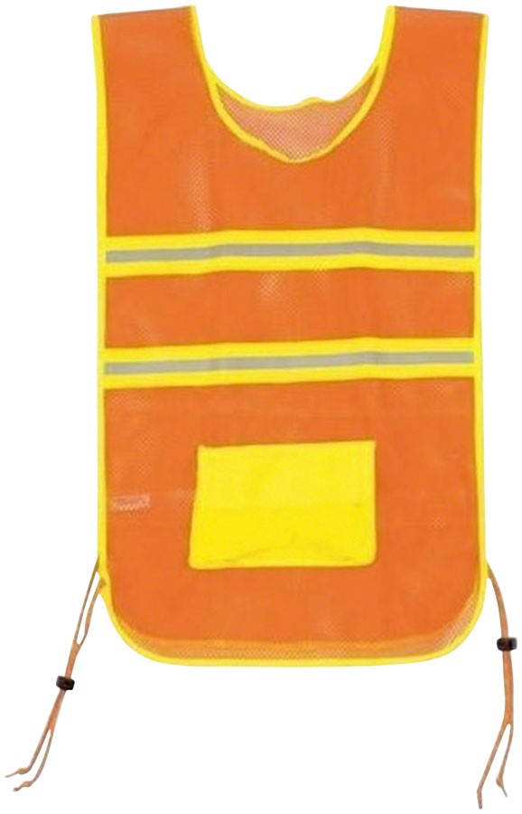 Светоотражающий защитный жилет Aardvark Deluxe с передним карманом и регулируемым переключателем